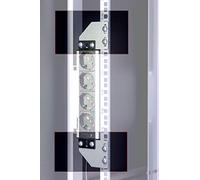 Techly Professional Staffe per montaggio verticale su montanti rack