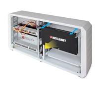 Techly Professional 107272 Armadio Rack 19" Ghost con Porta Grigliata Bianco Bianco