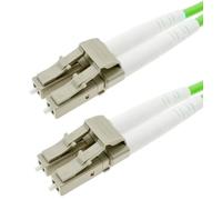 Techly Professional 107807 Cavo Fibra Ottica Multimodale OM5 LC/LC 50/125 5 m Verde Fluo