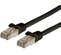 Techly Professional 360462 Cavo di Rete Patch in Rame Cat. 6A SFTP LSZH 5 m Nero Nero