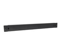 Techly Professional 362367 Pannello Cieco Toolless a Clip per Armadi Rack 19" 1U Nero Nero