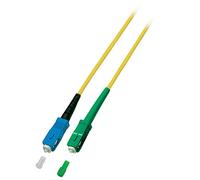 Techly Professional 363685 Cavo Fibra Ottica Monomodale OS2 SC-APC/SC-UPC 9/125 2m Giallo