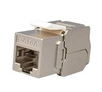 Keystone RJ45 Cat6A STP Tool-Free Schermato - Techly Professional IWP-MD C6A/STPT