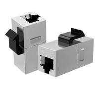 Techly Professional 364057 Accoppiatore di Rete Cat.6 F/F Schermato FTP Silver