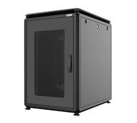Techly Professional Armadio Server Rack 19'' 600x1000 16 Unità Nero serie