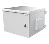 Techly Professional Armadio Rack 19'' a Parete 9U Grigio IP55 Porta Cieca prof.