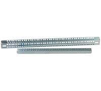 Techly Professional Coppia di Staffe Orizzontali per Armadi Rack 19'' Profondit&