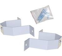 Techly Professional Morsetto Ottagonale per Fissaggio Accessori a Palo