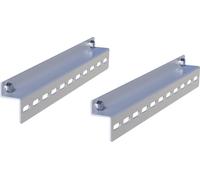 Techly Professional Staffe Orizzontali per Montaggio a Palo per Rack IP65