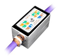 Techly Professional 366273 Scatola di Giunzione Ethernet Cat.6 FTP Silver