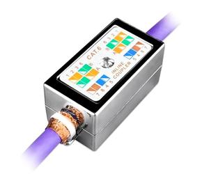 Techly Professional 366273 Scatola di Giunzione Ethernet Cat.6 FTP Silver