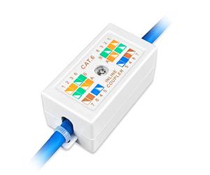 Techly Professional 366280 Scatola di Giunzione Ethernet Cat.6 UTP Bianco