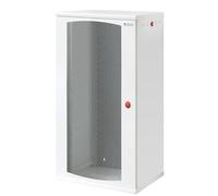 Techly Professional Armadio Rack 19'' a muro 22U sezione unica P 600mm Porta Gri