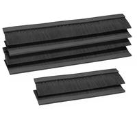 Techly Professional Spazzole ingresso cavi per armadio rack 620133 – 2 da 265 mm e 4 da 380 mm Nero