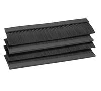 Techly Professional 620157 Quattro Spazzole Ingresso Cavi per Armadio Rack 271 mm Nero