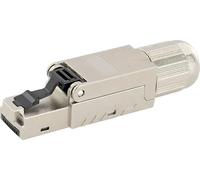 Techly Professional 621086 Plug RJ45 Cat.8 Schermato STP Tooless Silver