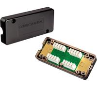 Techly Professional 621093 Box per Connessioni di Rete Cat.7 Scatola di Connessione Nero