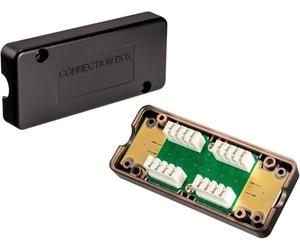 Techly Professional 621093 Box per Connessioni di Rete Cat.7 Scatola di Connessione Nero