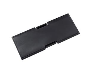 Techly Professional 621406 Pannello Frontale Adattatore Cieco per Pannello Patch Nero