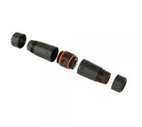 Accoppiatore Cat6A RJ45 F/F IP68 impermeabile schermato 500MHz PoE+ - Techly Professional IWP-MD C6A-IP68T