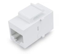 Techly Professional Accoppiatore Keystone RJ45 F/F Cat.5E UTP Bianco