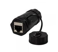Accoppiatore RJ45 Cat.6A IP68 con Passacavo