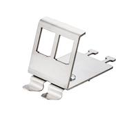 Techly Professional Adattatore per Modulo Keystone 2xRJ45 per Guida DIN con Ferm