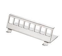 Techly Professional Adattatore per Modulo Keystone 8xRJ45 per Guida DIN