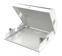 Techly Professional Armadio a muro 19'' Flat 9 Unità Bianco RAL9016