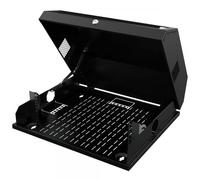 Techly Professional Armadio a muro 19'' Flat 9 Unità Nero