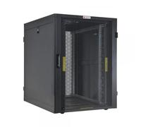 Techly Professional Armadio NetRack 19'' 600x1000 24 Unità Ventilato Nero