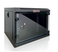 Techly Professional Armadio Rack 10'' a muro 4 unità 362343 Pannelli asportabili Nero