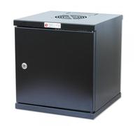 Techly Professional Armadio Rack 10'' a muro 6 unità Porta Cieca Nero