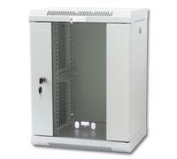 Techly Professional Armadio Rack 10'' a muro 9 unità con pannelli asporta