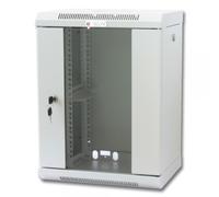 Techly Professional Armadio Rack 10'' a muro 9 unità con pannelli asportabili Gr