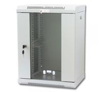 Techly Professional Armadio Rack 10'' a muro 9 unità con pannelli asporta