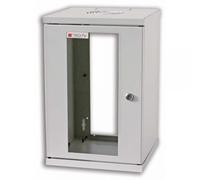 Techly Professional Armadio Rack 10'' a muro 9 unità Grigio prof. 300 mm