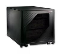 Techly Professional Armadio Rack 19'' 600x1000 12 Unità Nero da sotto-scr