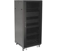 Techly Professional Armadio Rack 19'' 600x600 27U per Audio Video Nero