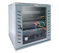 Techly Professional Armadio Rack 19'' a Muro 12 Unità P.600 mm Flat Pack