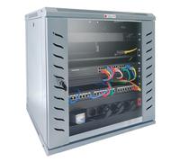 Techly Professional Armadio Rack 19'' a Muro 15 Unità P.600 mm Flat Pack