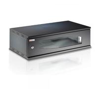 Techly Professional Armadio Rack 19'' a Muro 3U prof. 320 Nero Assemblato