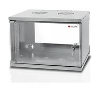 Techly Professional Armadio Rack 19'' a Muro 6U prof. 320 Grigio Assemblato