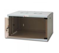 Armadio Rack 19'' a Muro 6U prof. 450 Grigio Assemblato