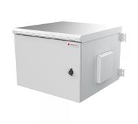 Techly Professional Armadio Rack 19'' a Parete 9U Grigio IP55 Porta Cieca prof.