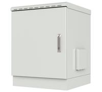 Techly Professional Armadio Rack 19'' a Pavimento 20U grigio IP66 Porta Cieca prof. 600 mm