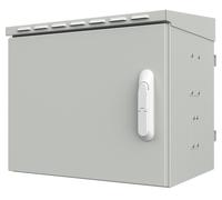 Techly Professional 369151 Armadio Rack 19" Fissaggio a Palo P 425 mm IP66 Midi Grigio