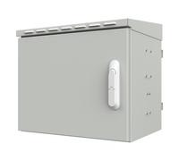 Techly Professional 369151 Armadio Rack 19" Fissaggio a Palo P 425 mm IP66 Midi Grigio