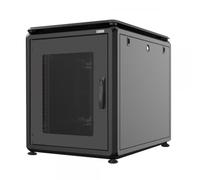 Techly Professional Armadio Server Rack 19'' 600x1000 12 Unità Nero da sotto-scr
