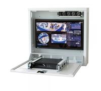 Techly Professional Box di sicurezza per DVR sistemi di videosorveglianza Bianco